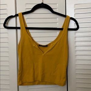 Cropped casual tank